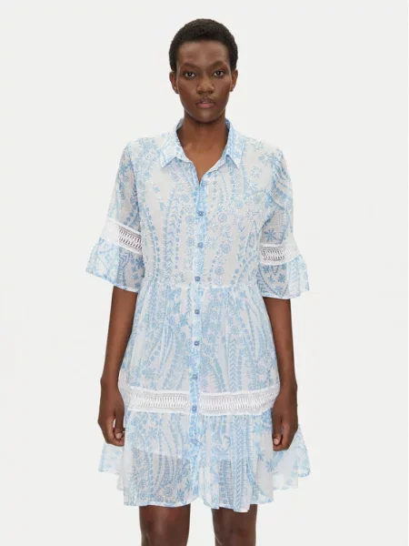 Srajčna obleka Iconique modra