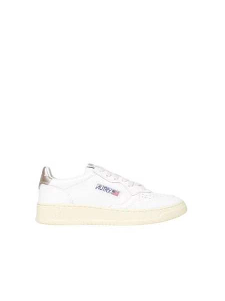 AUTRY sneakersy skórzane Medalist Low białe