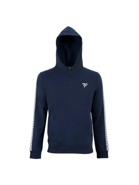 Bluza błyskawiczny z kapturem Tecnifibre niebieska