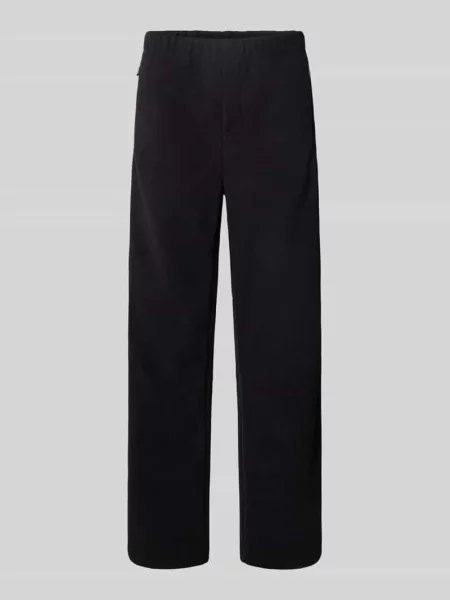 Spodnie dresowe o kroju regular fit z tunelem wewnątrz Boss Green czarny
