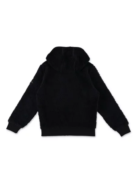 Bluza z kapturem dziecięca Stone Island czarna
