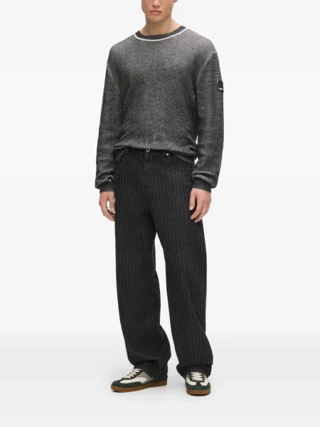 Blugi Karl Lagerfeld Jeans negru