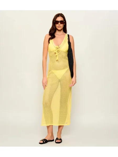 Karl Lagerfeld Jeans Rochie galben