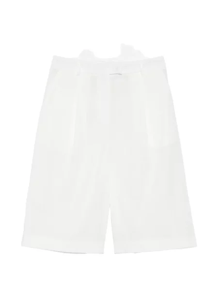 Pantaloni scurți Patrizia Pepe alb