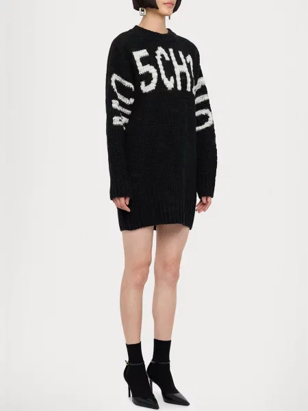 Вовняна Сукня міні Moschino чорний