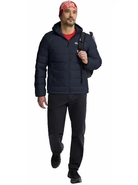 Пуховик Jack Wolfskin Wild синій