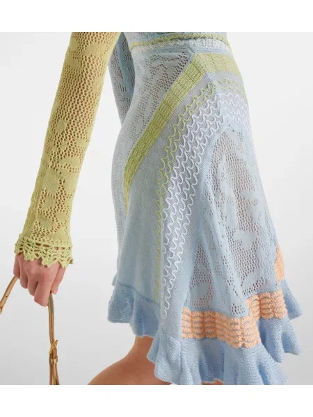 Rochie Roberta Einer tricotate albastru