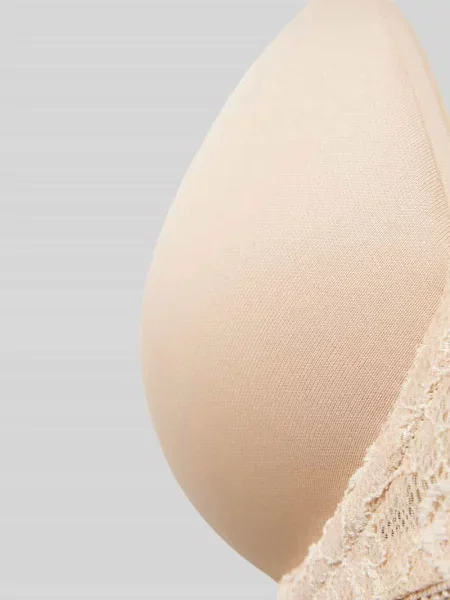 Biustonosz z fiszbinami i podszewką model ‘Amourette’ Triumph beżowy