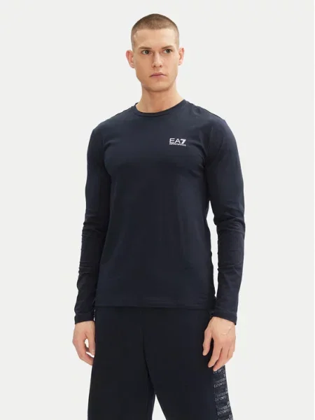 Tricou Ea7 Emporio Armani albastru