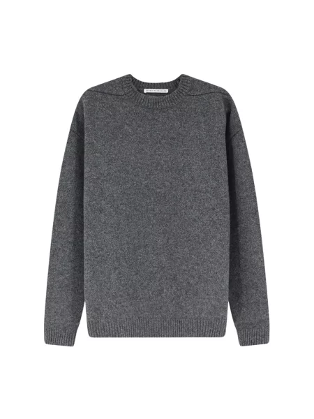 Sweter Studio Nicholson wełniany szary