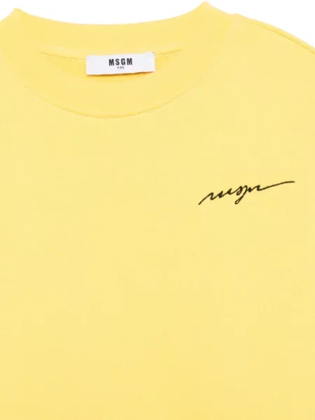 Bluza dziecięca Msgm żółta