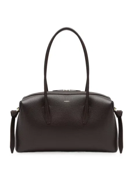 Geantă shopper Yuzefi din piele maro