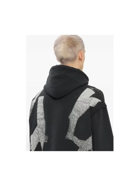 Bluza z kapturem 44 Label Group z kapturem czarna