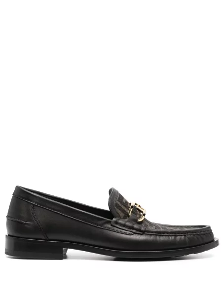 Pantofi loafer Fendi negru