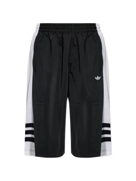 Vestă Adidas alergare cu dungi tricotate albastru