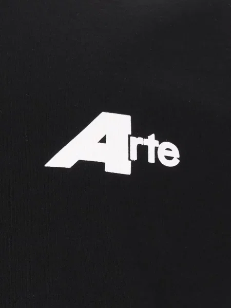 Tricou Arte Antwerp cu imagine negru