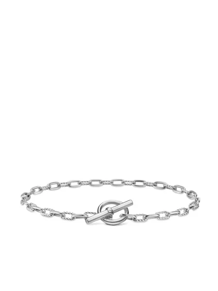 Brăţară David Yurman argintiu