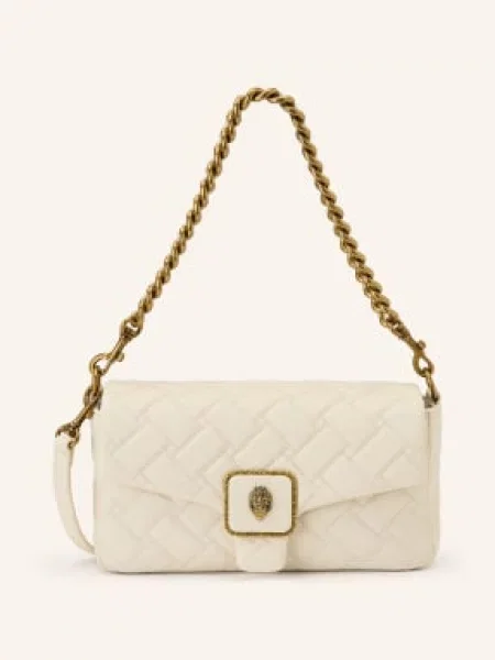 Kurt Geiger London torebka bagietka skórzana Pimlico biała