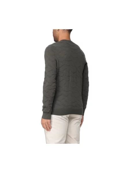 Sweter Armani Exchange wełniany zielony