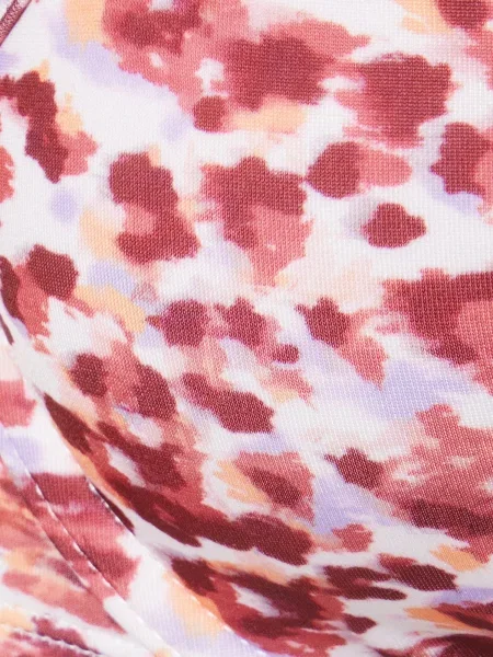 Hunkemöller Bikini felső Tobago orgona / pasztell-rózsaszín / kárminvörös fehér