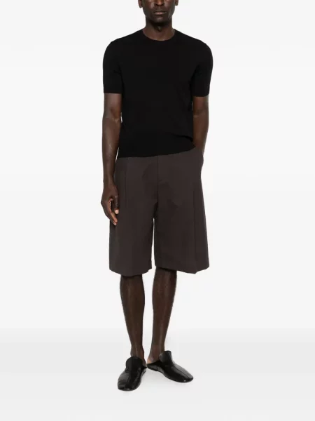 Tricou Ami Paris tricotate negru