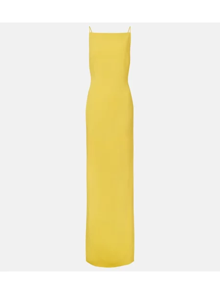 Rochie maxi Givenchy din jerseu galben