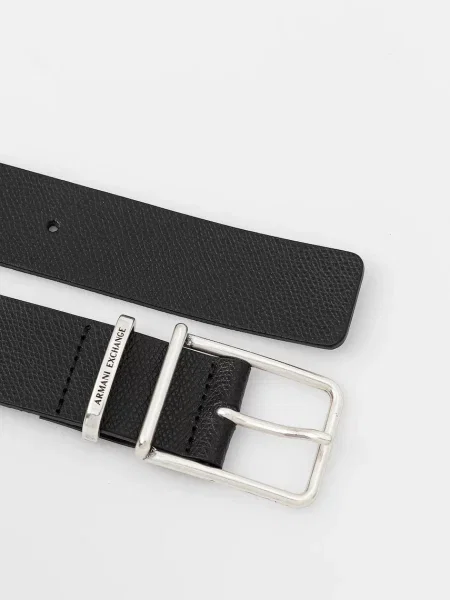 Ремінь Armani Exchange з ремінцями чорний