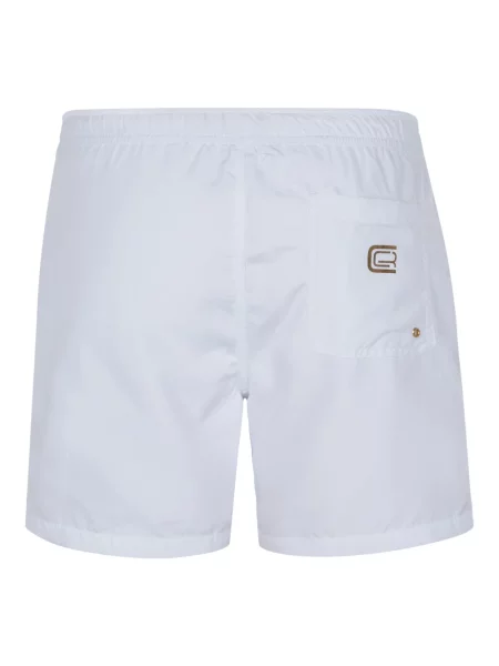 Kąpielówki Cavalli Class białe
