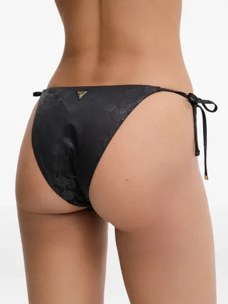 Bikini Guess cu imagine cu legături negru