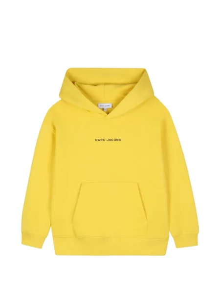 Bluza z kapturem dziecięca Marc Jacobs żółta