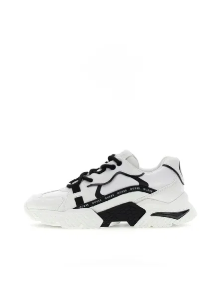 Sneakerși Guess alb