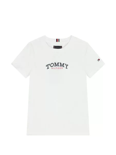 Szorty dziecięce Tommy Hilfiger białe