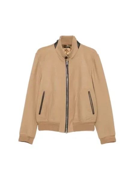 Kurtka bomber Tom Ford beżowy