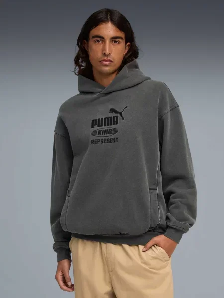 Худи Puma серое