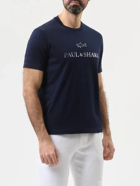 Футболка Paul&shark синяя