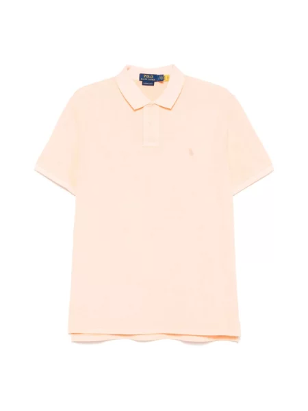 Koszula z krótkim rękawem Polo Ralph Lauren z krótkim rękawem żółta
