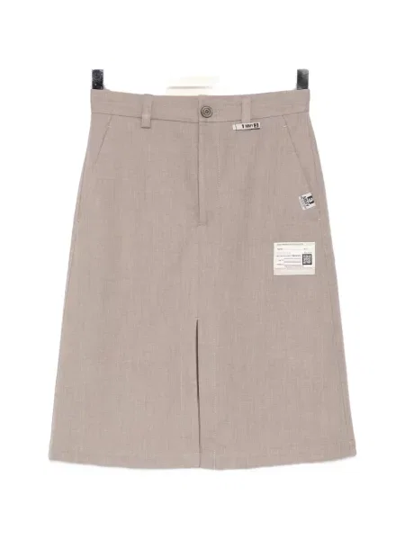 Pantaloni scurți Maison Mihara Yasuhiro cu autograf gri