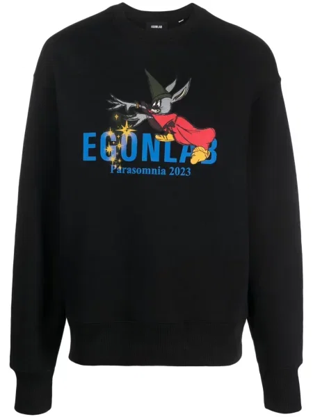 Hanorac Egonlab cu imagine negru