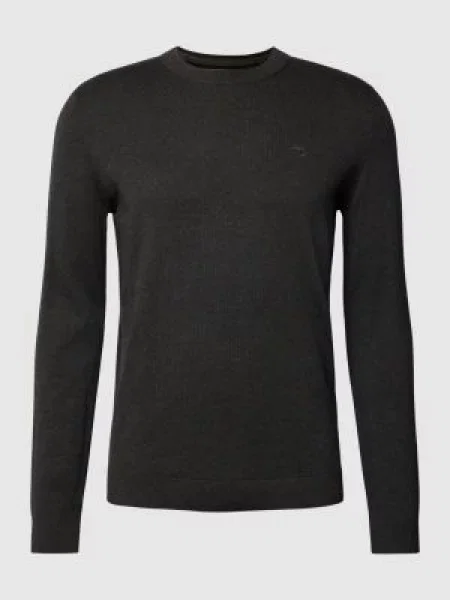 Sweter z dzianiny z okrągłym dekoltem Tom Tailor