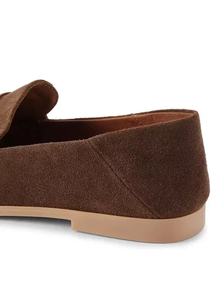 Замшеві мокасини Kurt Geiger London коричневі