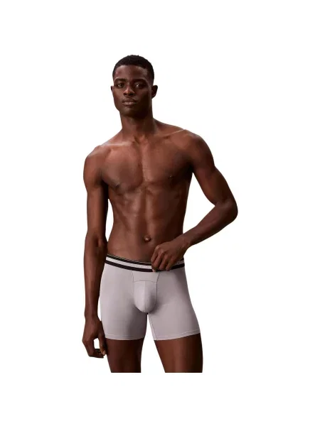 Calvin Klein Underwear Boxeralsók azúr / szürke / málna fehér