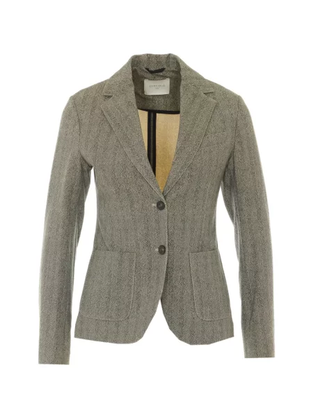 Sacou Circolo 1901 cu model herringbone gri