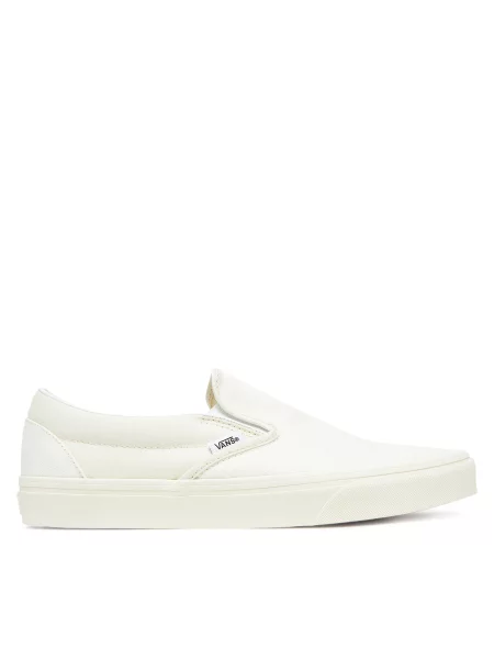 Tenis superge Vans Classic Slip-On bela