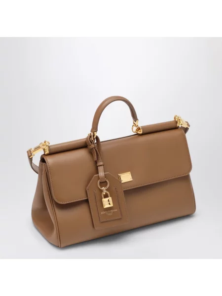Torebka Dolce And Gabbana brązowa