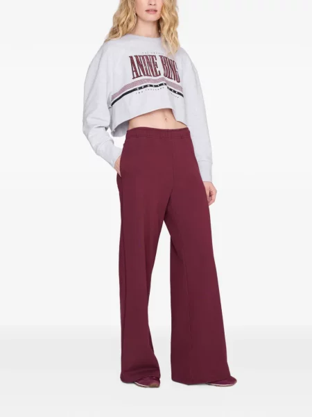 Pantaloni sport Anine Bing roșu