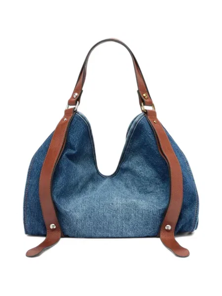 Top Diesel din piele albastru