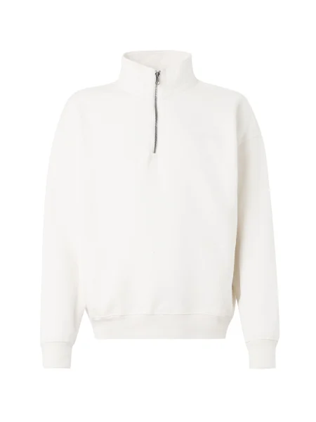 HOLLISTER Mikina šedobiela