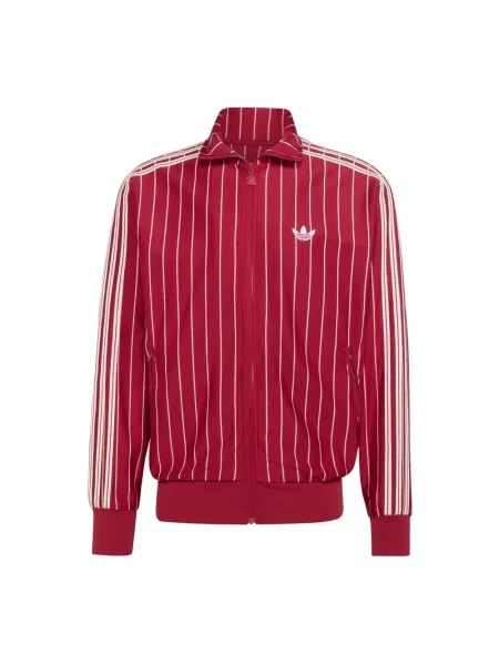 Adidas Bluza Firebrid Pinstripes Track Top czerwony