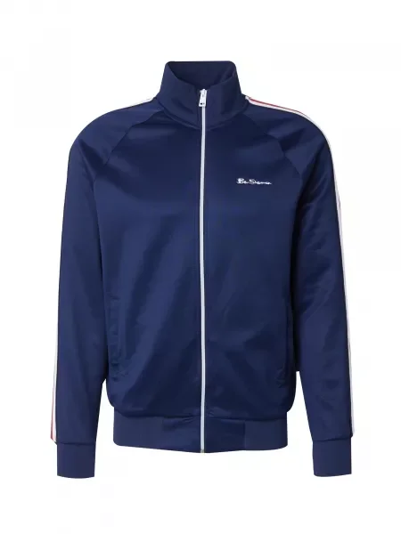 Ben Sherman Mikina námořnická modř / červená bílá