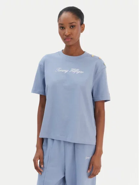 Tričko Tommy Hilfiger modré